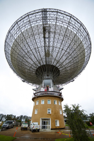 Parkes Radio Telescope - we installed 2 shutters on this building.